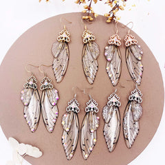 Fairy Wing Drop Earrings