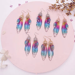 Fairy Wing Drop Earrings