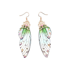 Fairy Wing Drop Earrings
