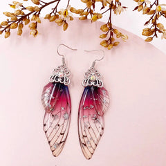 Fairy Wing Drop Earrings