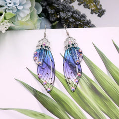 Fairy Wing Drop Earrings