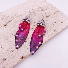 Fairy Wing Drop Earrings