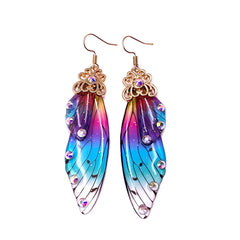 Fairy Wing Drop Earrings