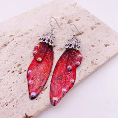 Fairy Wing Drop Earrings