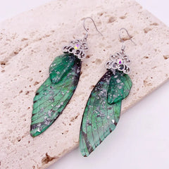 Fairy Wing Drop Earrings