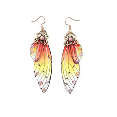 Fairy Wing Drop Earrings