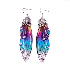 Fairy Wing Drop Earrings