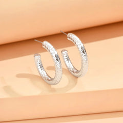 Modern Geometric Stud Earrings