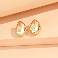 Modern Geometric Stud Earrings