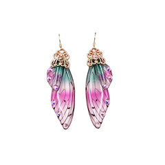 Fairy Wing Drop Earrings