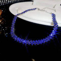 Radiance™ Geometric Crystal Choker Necklace