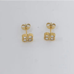 Golden Bloom Necklace & Earrings Set