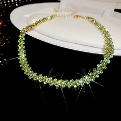 Radiance™ Geometric Crystal Choker Necklace