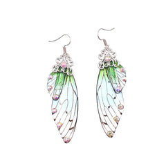 Fairy Wing Drop Earrings