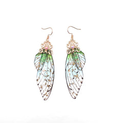 Fairy Wing Drop Earrings
