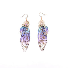 Fairy Wing Drop Earrings