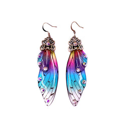 Fairy Wing Drop Earrings