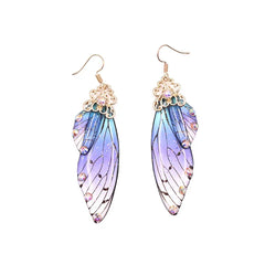 Fairy Wing Drop Earrings