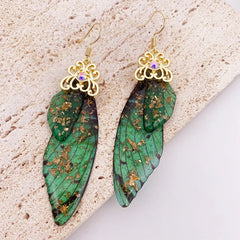 Fairy Wing Drop Earrings