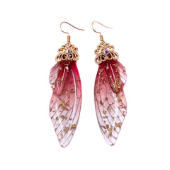 Fairy Wing Drop Earrings