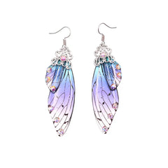 Fairy Wing Drop Earrings