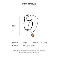 Natural Stone Pendant Necklaces | set of 2