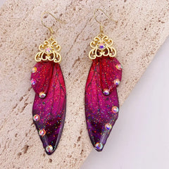 Fairy Wing Drop Earrings