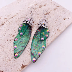 Fairy Wing Drop Earrings