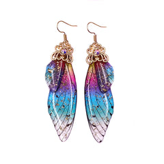Fairy Wing Drop Earrings