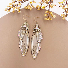 Fairy Wing Drop Earrings