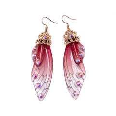Fairy Wing Drop Earrings
