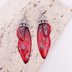 Fairy Wing Drop Earrings