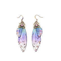 Fairy Wing Drop Earrings