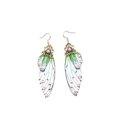 Fairy Wing Drop Earrings