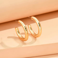 Modern Geometric Stud Earrings