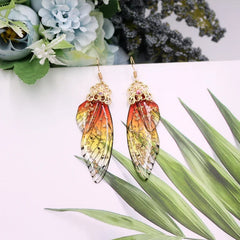 Fairy Wing Drop Earrings