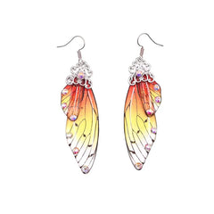 Fairy Wing Drop Earrings
