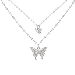 Butterfly Layered Necklace