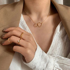 Butterfly Layered Necklace
