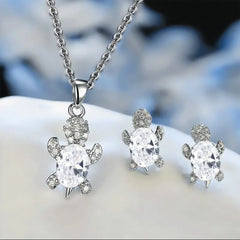 Aurora Tortoise Jewelry Set