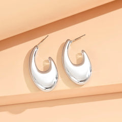 Modern Geometric Stud Earrings