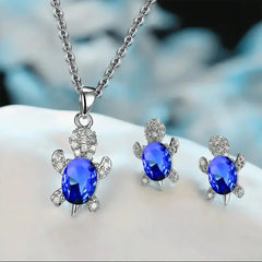 Aurora Tortoise Jewelry Set