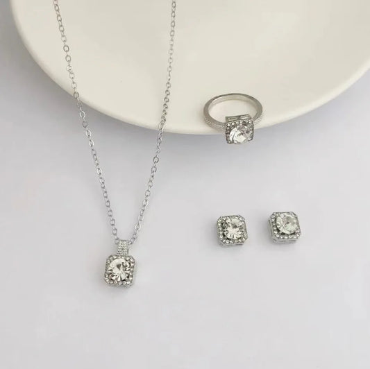 Elegant Geometric Jewelry Set