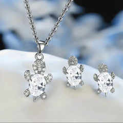Aurora Tortoise Jewelry Set