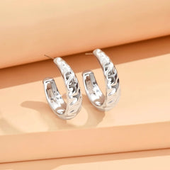 Modern Geometric Stud Earrings