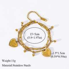 18K Gold Plated Twisted Chain Bracelet
