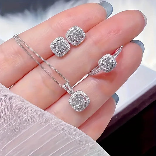 Elegant Geometric Jewelry Set