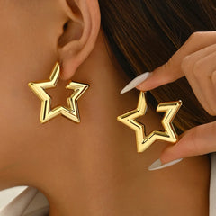 Modern Geometric Stud Earrings